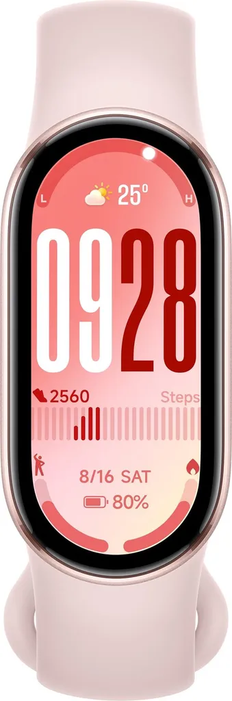 Xiaomi Smart Band 10 Rosa - 1.72" AMOLED Display, Ultra Sottile