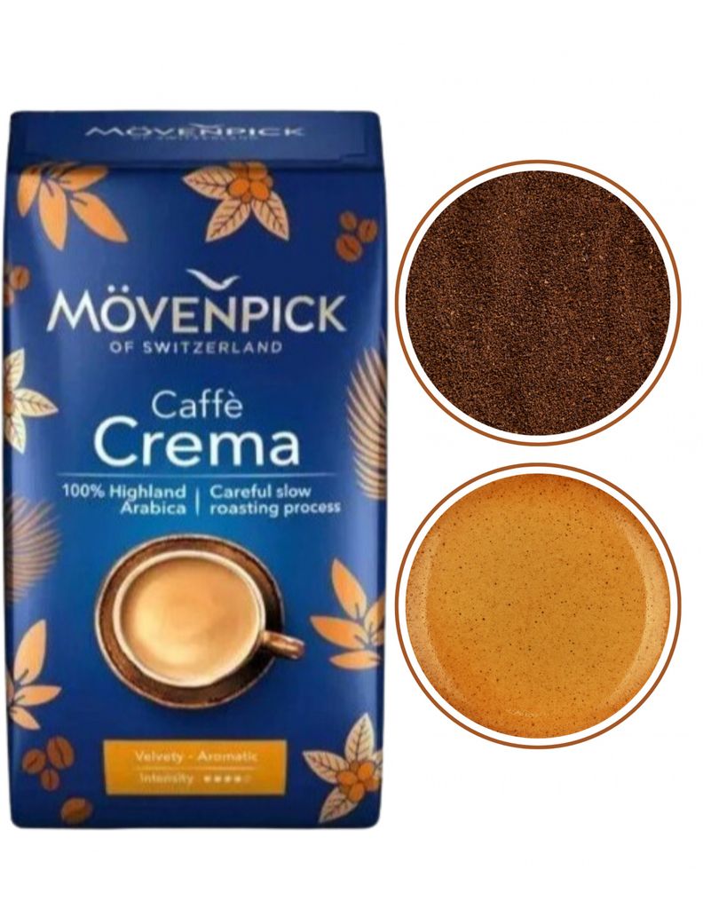 Movenpick Caffe Crema gemahlener Kaffee 500g