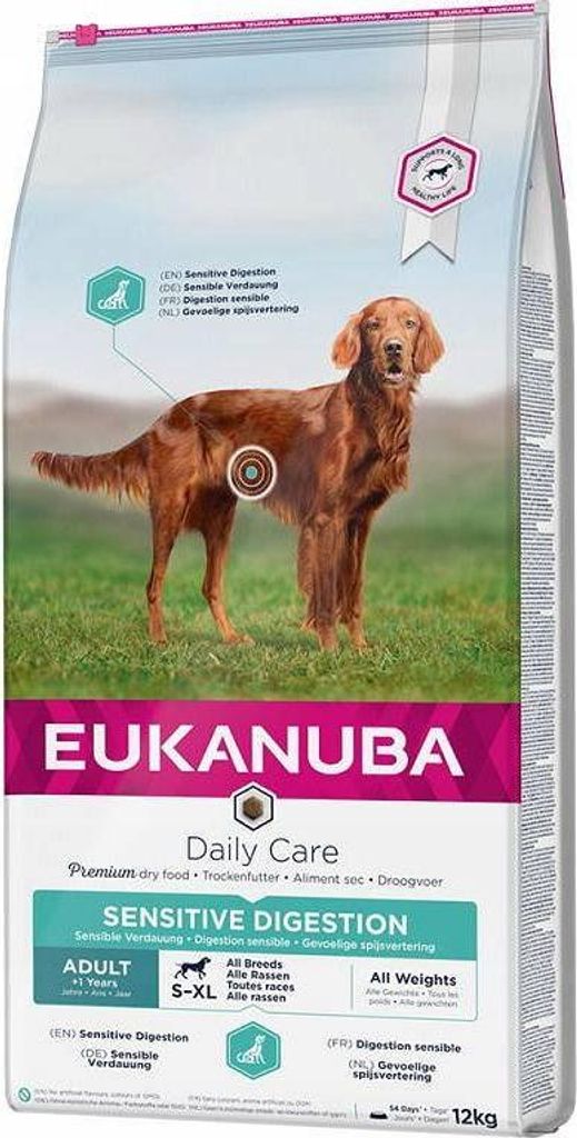 Eukanuba Daily Care Adult Sensitive Digestion - Hundetrockenfutter - 12 kg