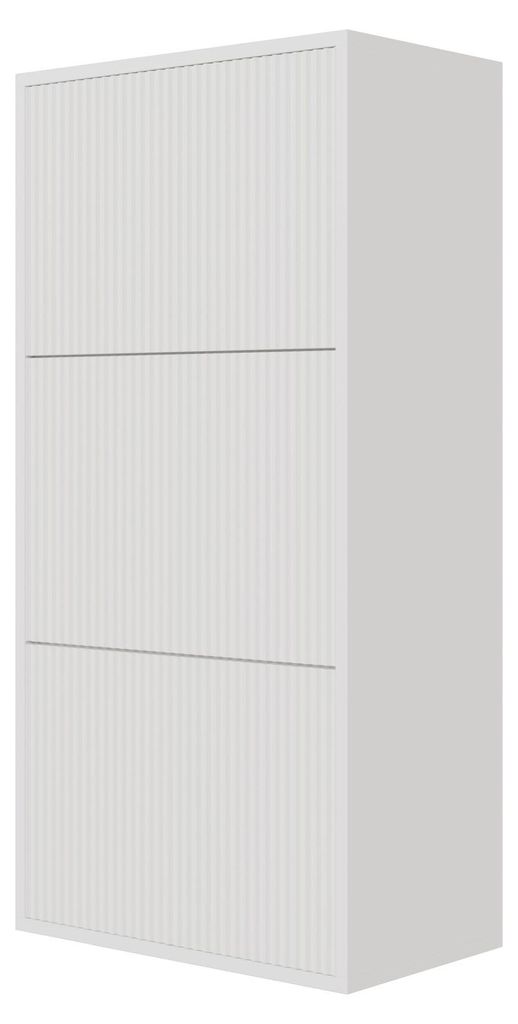 Selsey VELDIO - Scarpiera a muro con 3 sportelli, bianco, Immagine del prodotto 