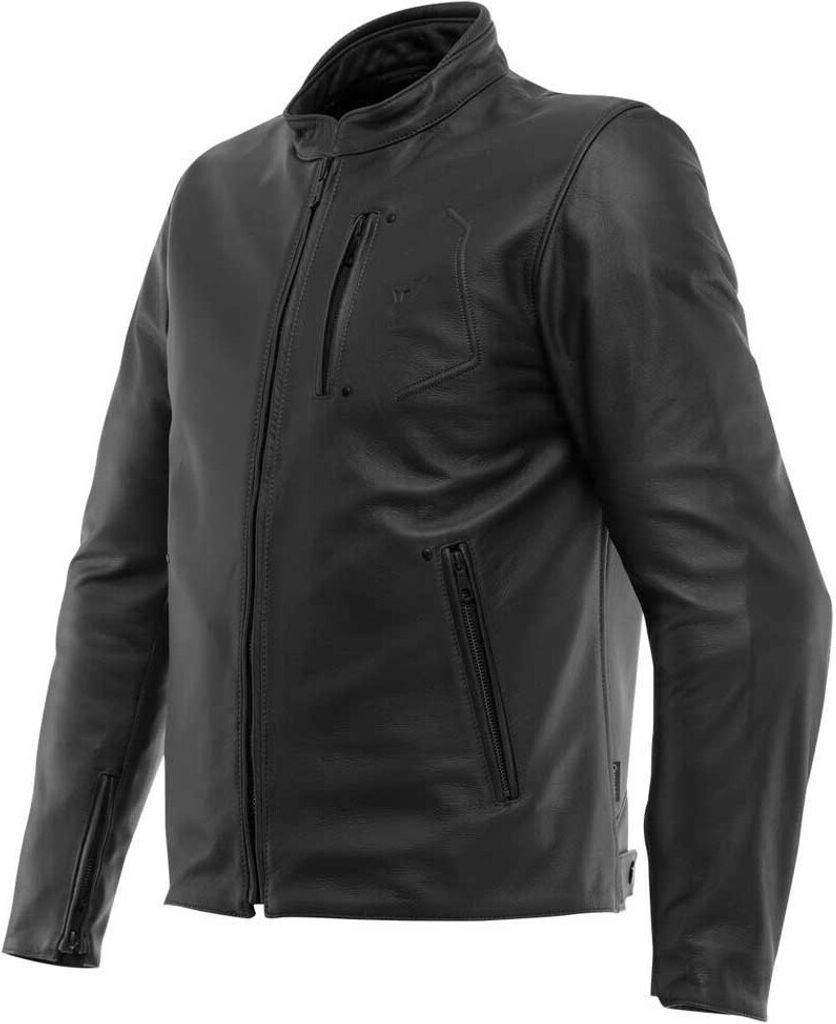 Dainese Fulcro Lederjacke Schwarz 52 Herren Schwarz 52