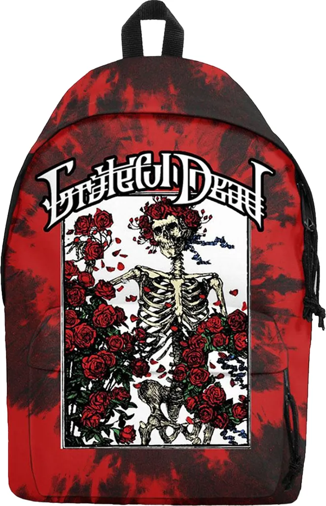 Sac à dos Grateful Dead Bertha Squelette RO13881 - Rouge et Noir