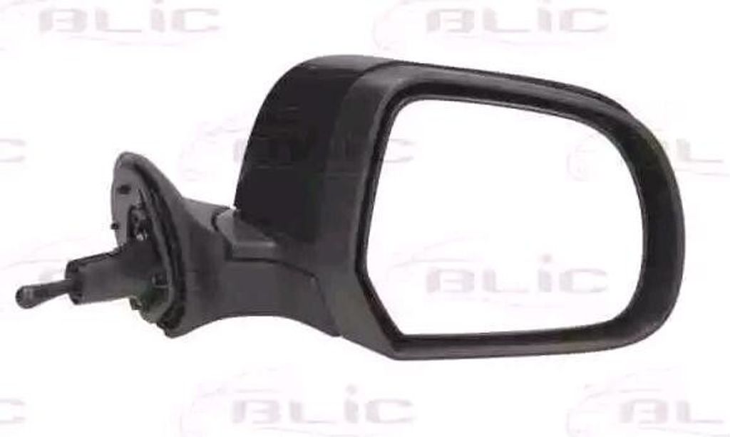 BLIC 5402-67-003370P Außenspiegel Seitenspiegel Rechts für RENAULT Duster (HS) Unbeheizt Konvex Grundiert Manuell