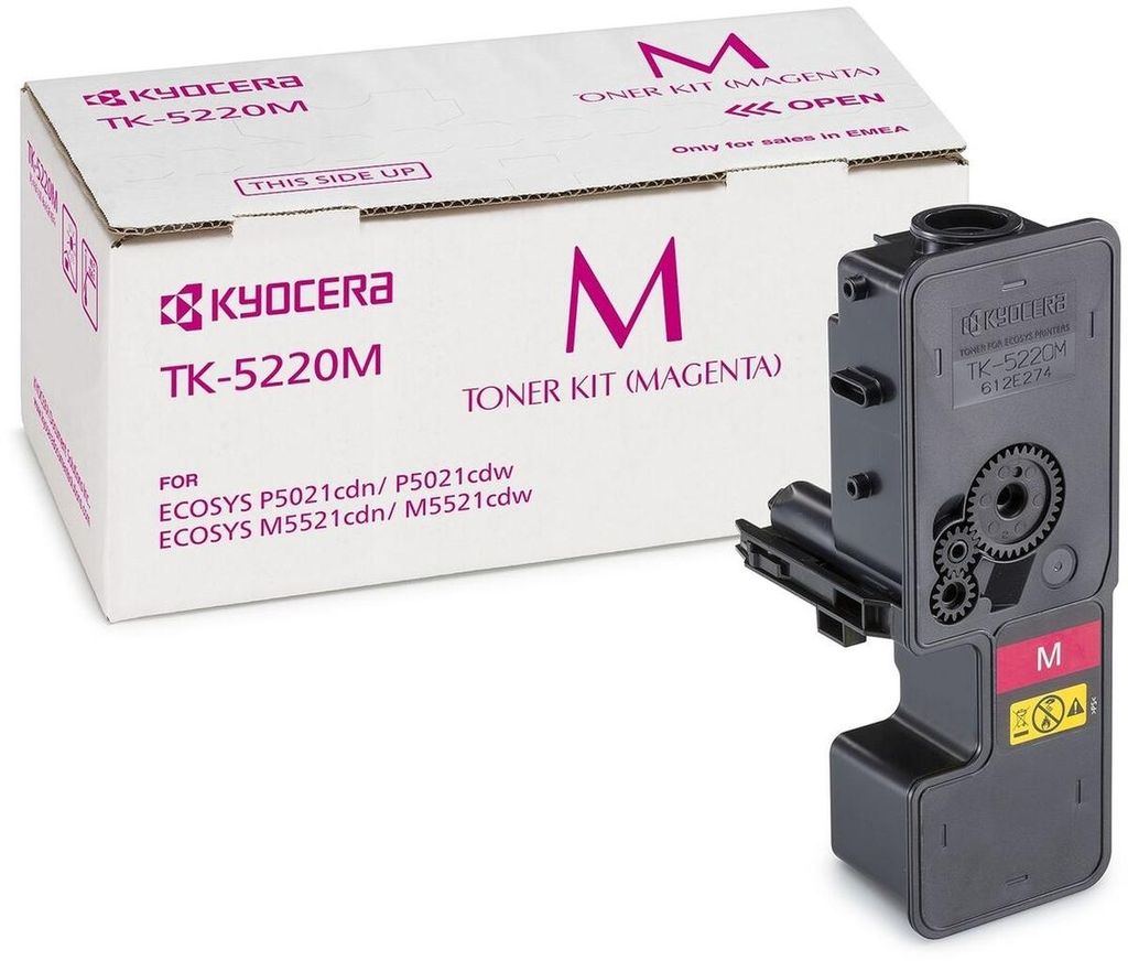 KYOCERA TK-5220M cartuccia toner 1 pz Originale Magenta Immagine del prodotto 