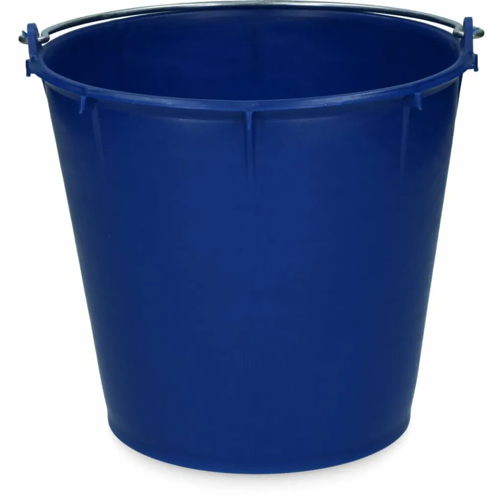 Secchio Design 7 Litri Blu Notte per Casa e Giardinaggio Moderno