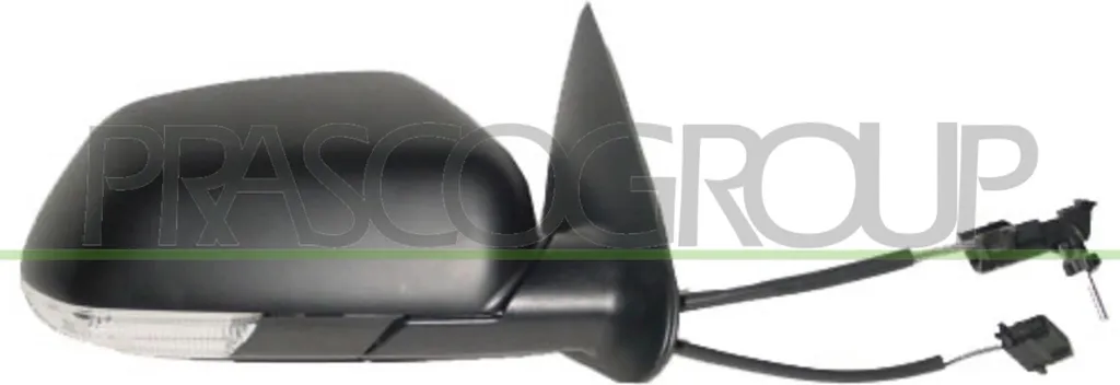 Rétroviseur droit Octavia II PRASCO SK0247113 OE 1Z0857538B41 Gris