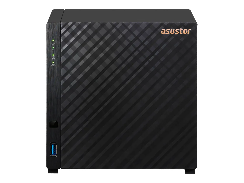 NAS Asustor AS1104T pour Sauvegarde Centralisée et Streaming Média 4 Baies