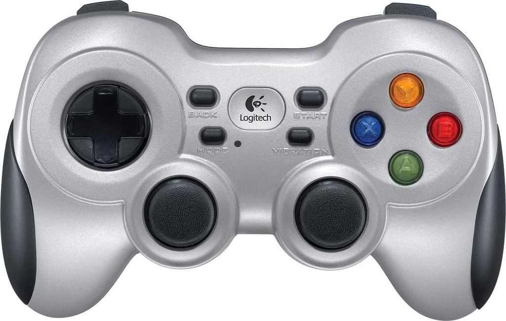 Logitech Wireless Gamepad F710 - Game Pad - 10 Tasten - kabellos - 2,4 GHz - für PC (940-000142)