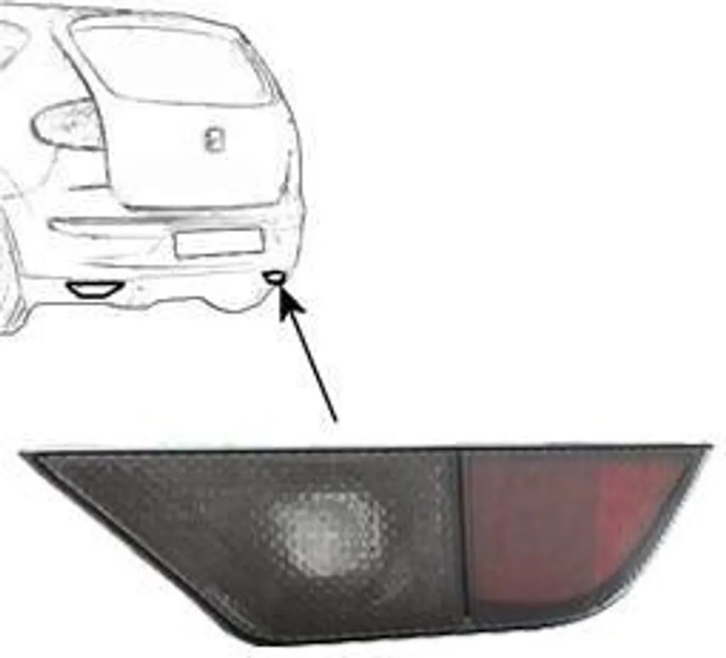 Feu de recul pour spoiler SEAT Altea - Réparer éclairage arrière