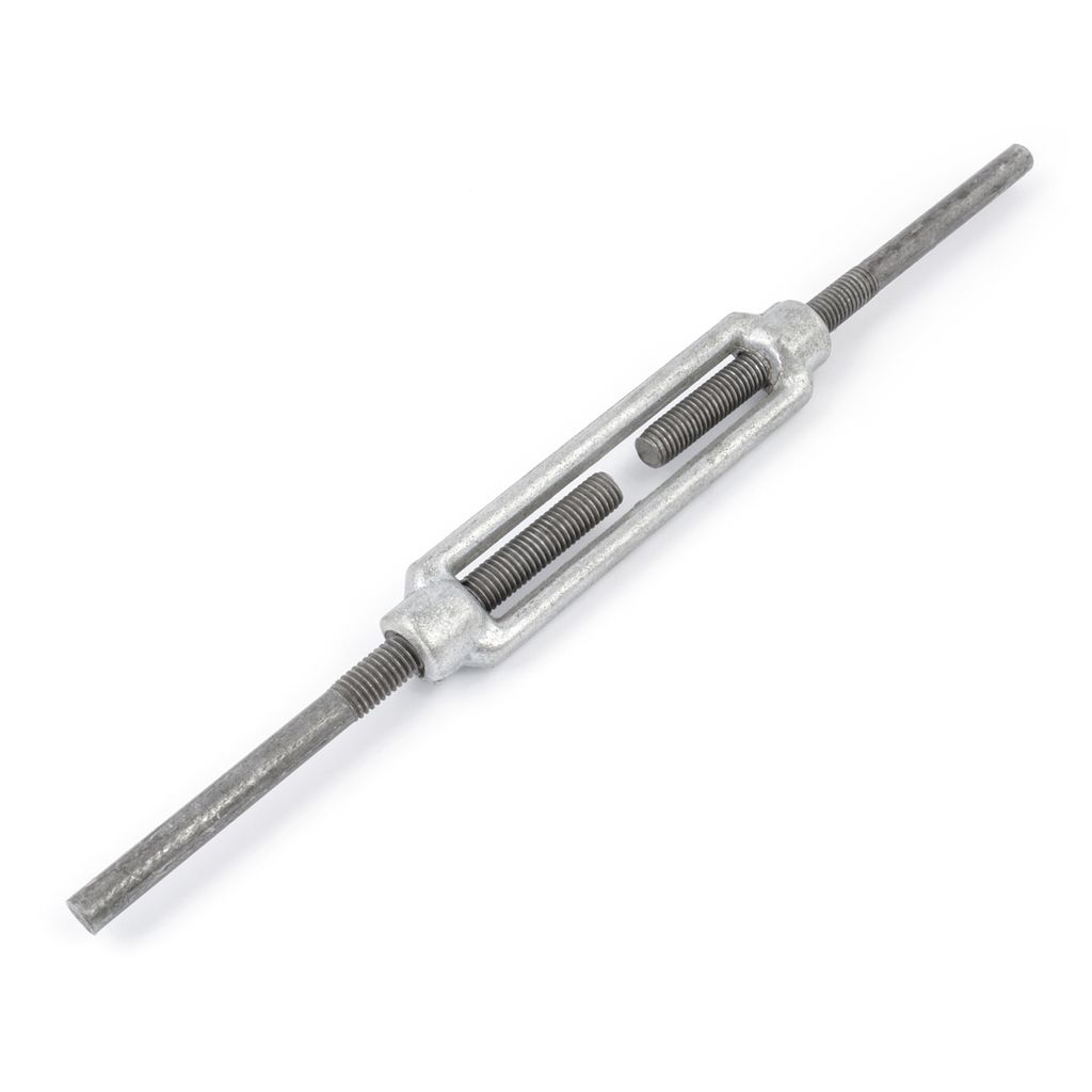 SPANNSCHLOSS EINFACH M8 5 Stück verzinkt Spannschloß Seilspanner Spanner für Drahtseil