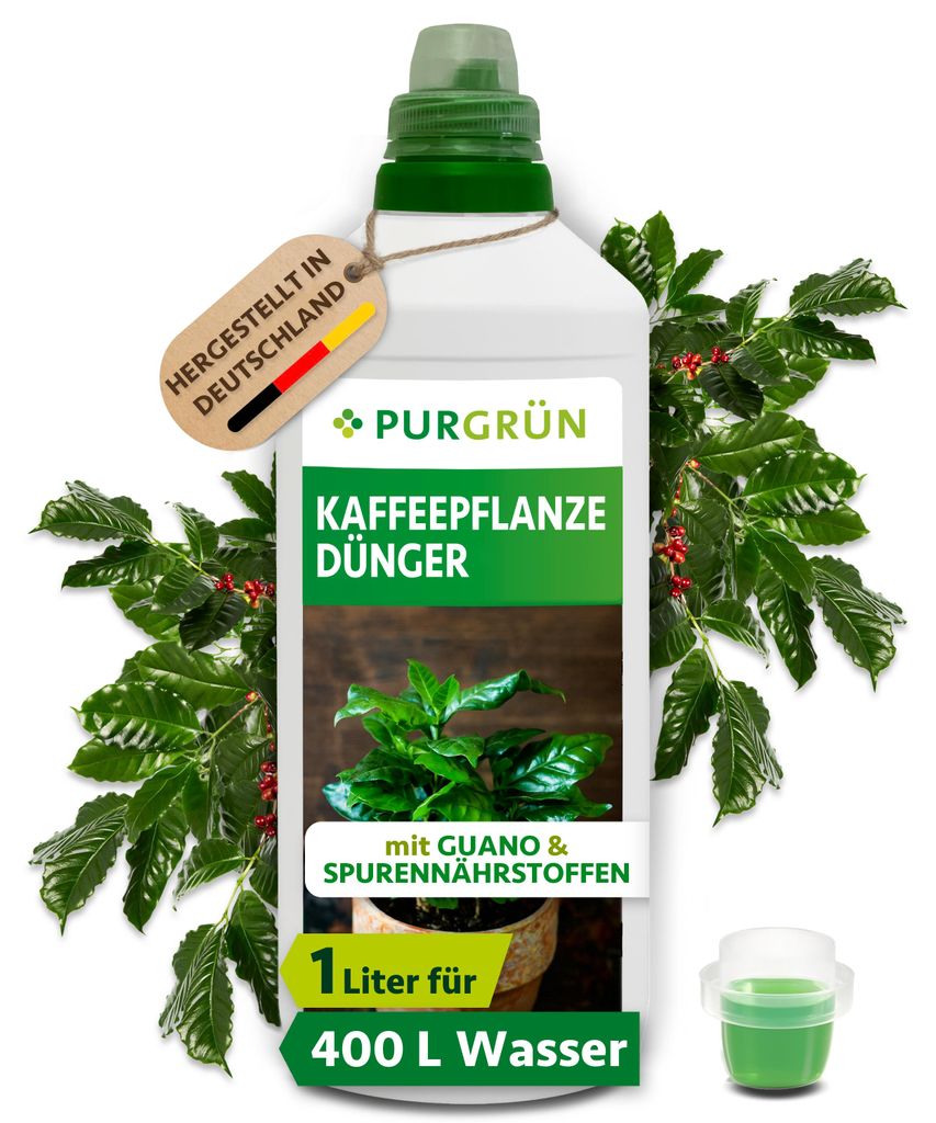 Purgrün Kaffeepflanze-Dünger 1 Liter Produktbild 