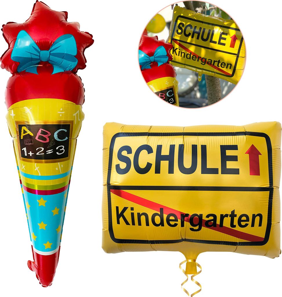 Oblique Unique Schuleinführung Schulanfang Einschulung Deko Produktbild 