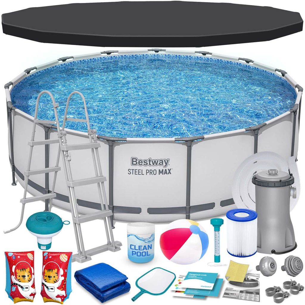 Rahmen-Gartenpool 457 x 122 cm 18-in-1 Bestway 56438 Produktbild 
