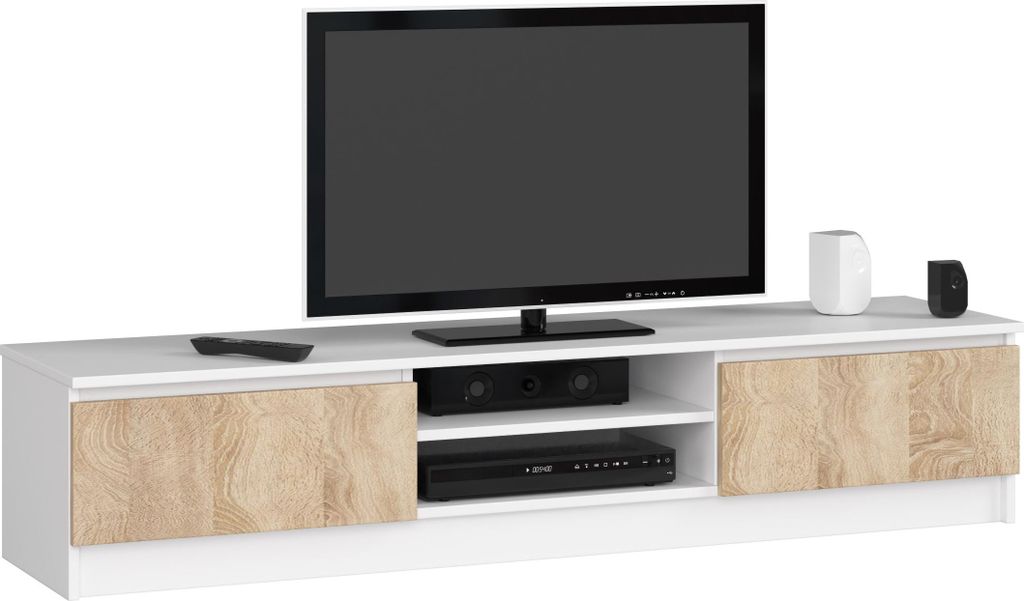 AKORD Furniture Factory OP0LRTVCLP160BIASON, Biela, 2 Obrázok produktu 