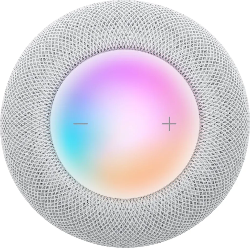 HomePod Apple 2ème génération blanc avec Audio Spatial et Assistant Siri - 4