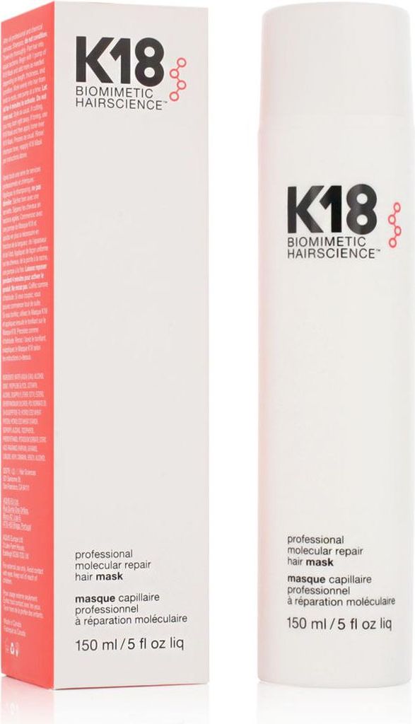 Mascarilla profesional K18 para la reparación molecular del Imagen del producto 