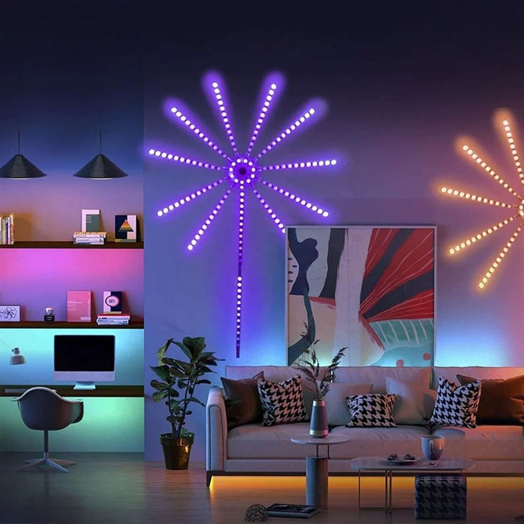 Interiérové LED svetlá s diaľkovým ovládaním – tvar Obrázok produktu 7