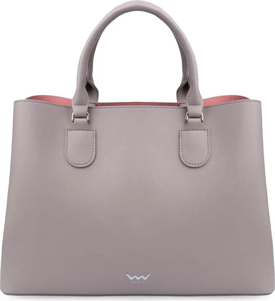 Grand sac à main gris Vuch pour femme - Accessoire de mode chic Vibes