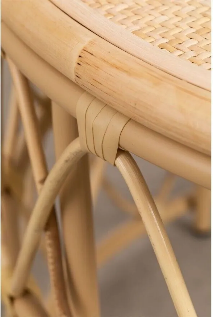 Table Basse Rotin Gain de Place - Solution de Rangement Objet Naturel - 3