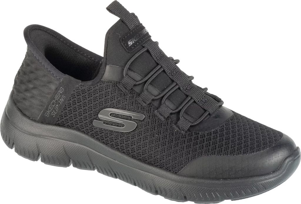 Skechers Summits High Range Slip-On Schwarz BBK Größe EU 33