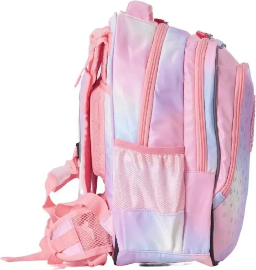 Sac à dos Pixie Crew ajustable et personnalisable 21L Pink Hearts Paws - 9