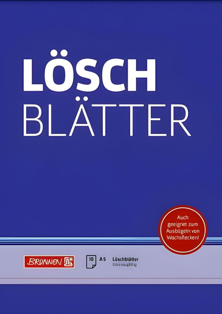 BRUNNEN Löschblattblock A5