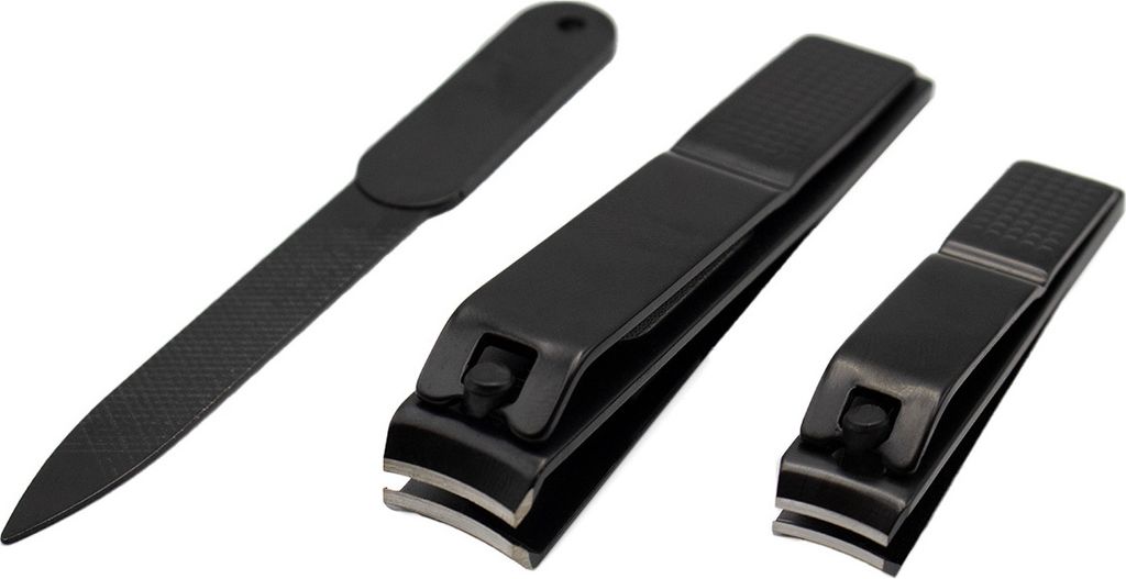 MMOBIEL 3-teiliges Nagelknipser-Set Edelstahl Zehennagelknipser und Fingernagelschneider