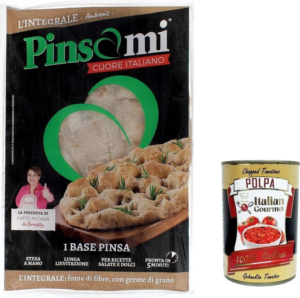Pinsami Pinsa Gourmet Integrale, Vollkorn Pinsa hausgemacht Produktbild 