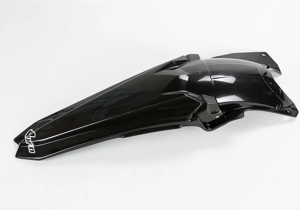 Garde-boue arrière flexible et robuste Noir One Size pour Enduro