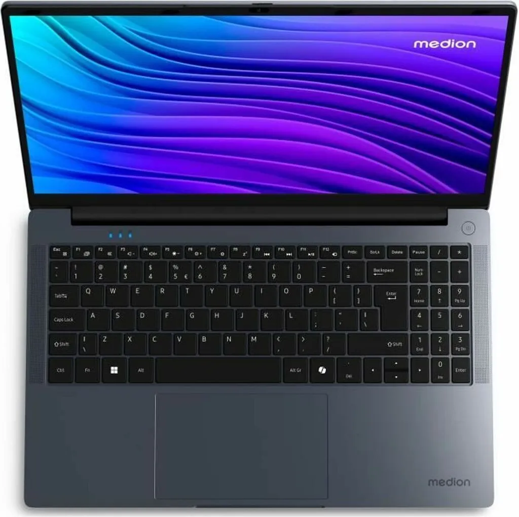 PC Portable Medion E15223 15.6'' Intel N100 - Ordinateur Bureautique Gris - 4