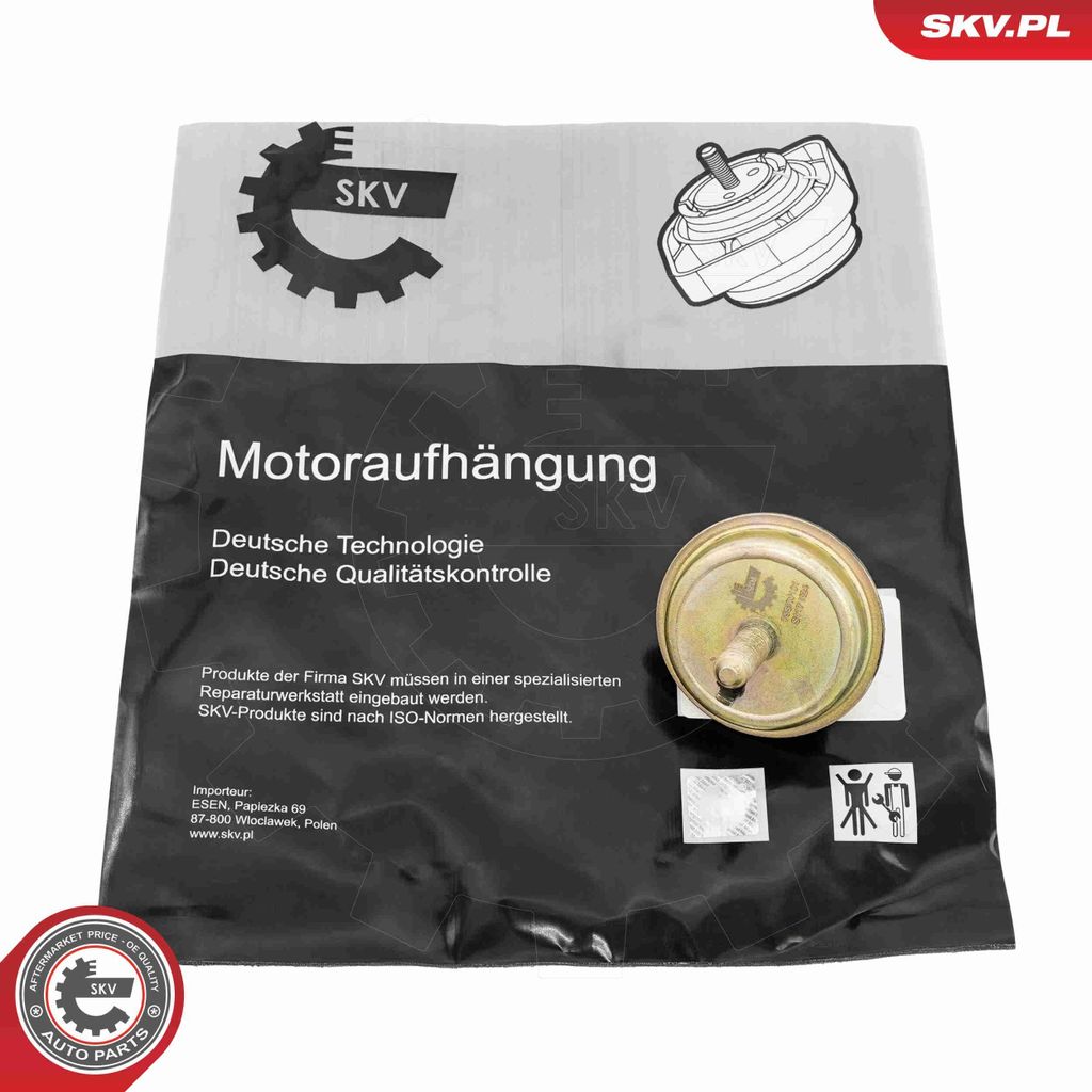 ESEN SKV Motorlager Gummimetalllager Oben passend für PEUGEOT 206 Schrägheck (2A/C) 75SKV101