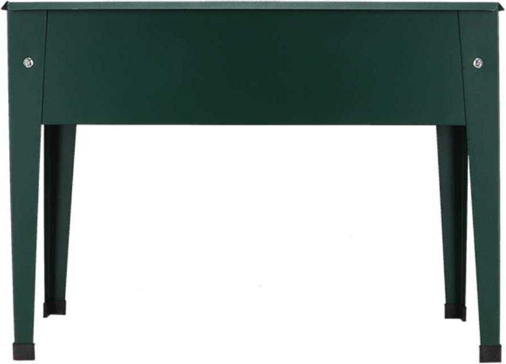 Kinderhochbeet Metall, Pflanzkasten, Kräuterbeet, dunkelgrün