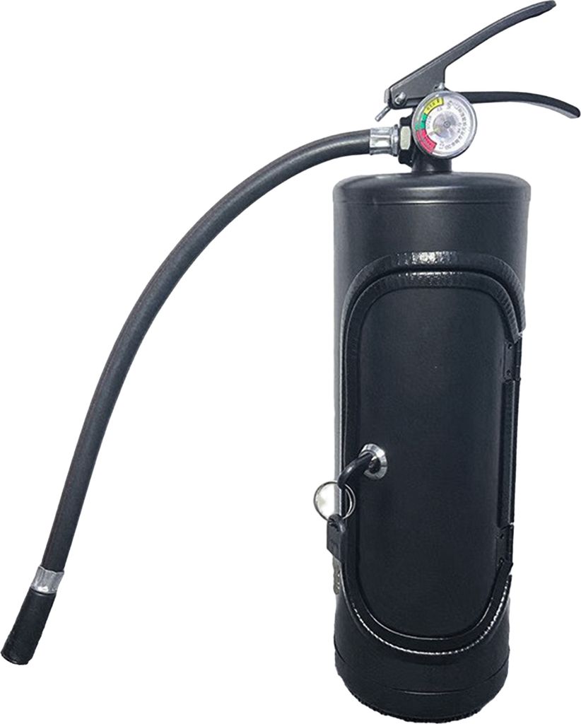 Mini-Feuerlöscher, Weinkiste, Metallbar, versteckter Schnapsschrank, Simulations-Feuerlöscher, Getränkeschrank, Geschenk für Freund, Vater, Bruder