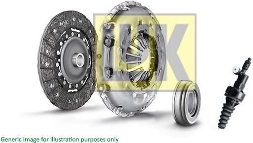 LuK RepSet 623 3044 22 Kupplungssatz für TOYOTA AVENSIS Kombi (T25) COROLLA Verso (ZER, ZZE12, R1) COROLLA (ZZE12, NDE12, ZDE12) RAV 4 II AVENSIS