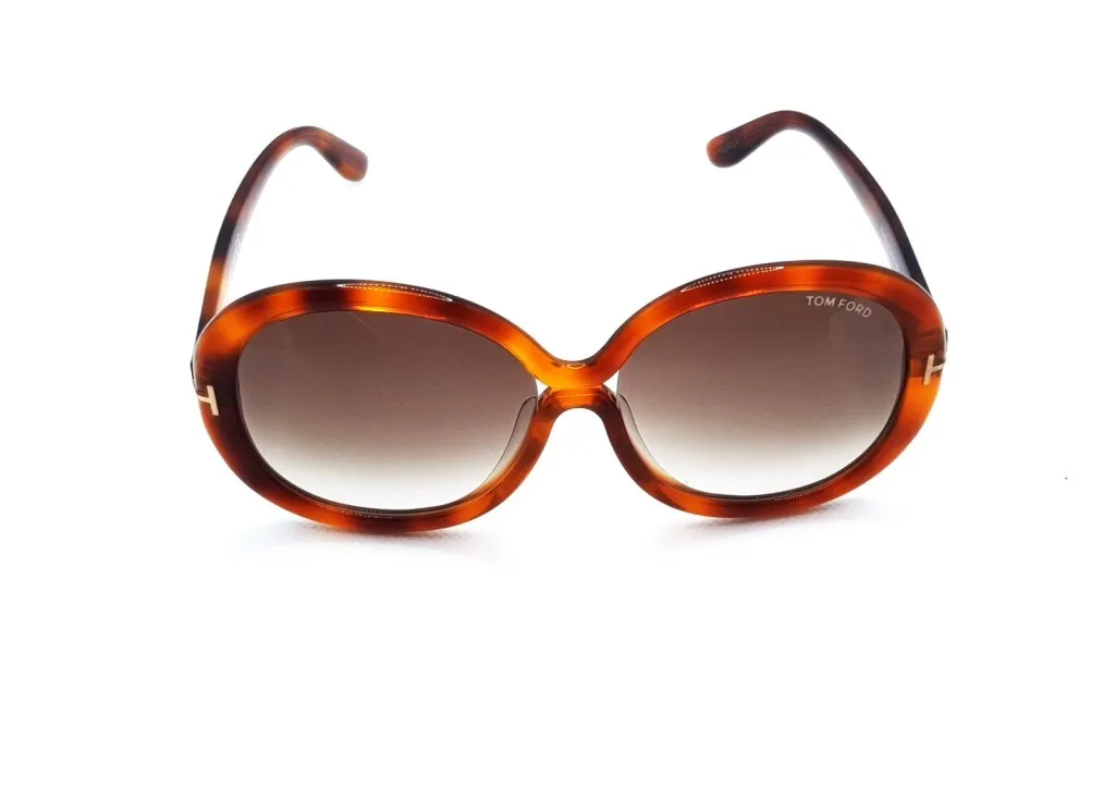 Lunettes de soleil Tom Ford Gisella FT0388 56B Femme monture écaillée