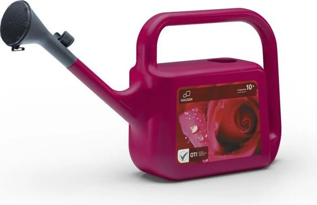 Arrosoir 10L Trapezium Rouge : Finis les Allers-Retours au Robinet de Jardin