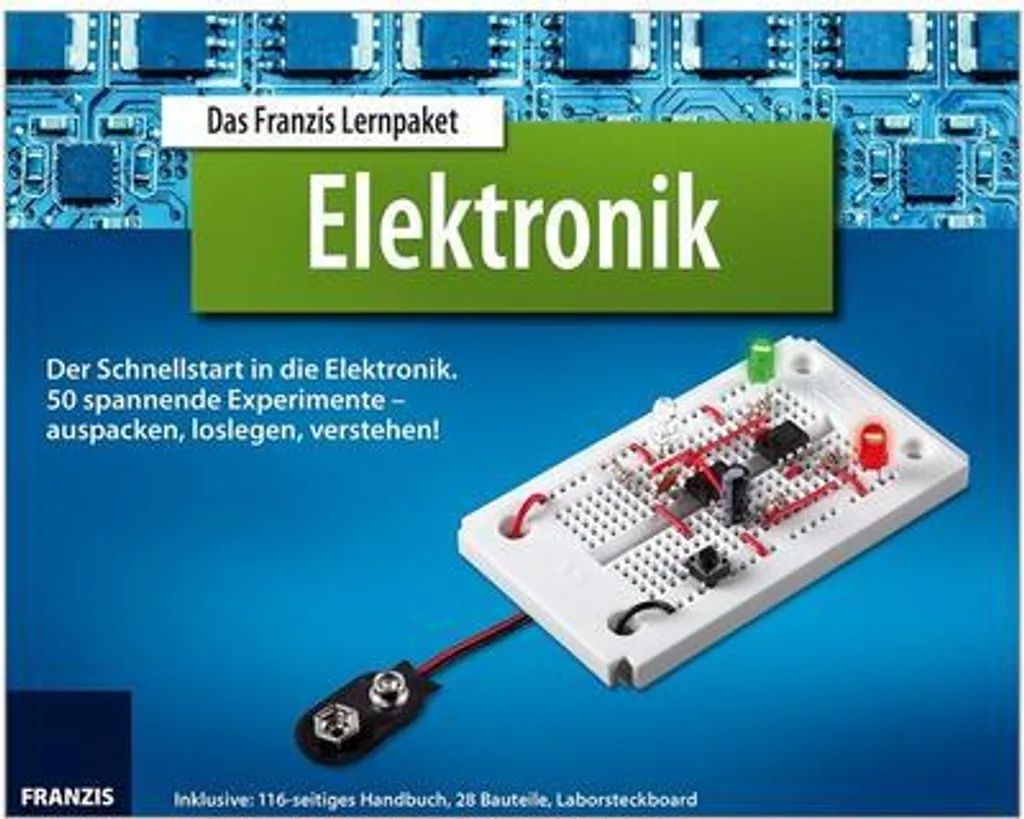 Coffret Éducatif Électronique Franzis : Kit d'Apprentissage avec Expériences