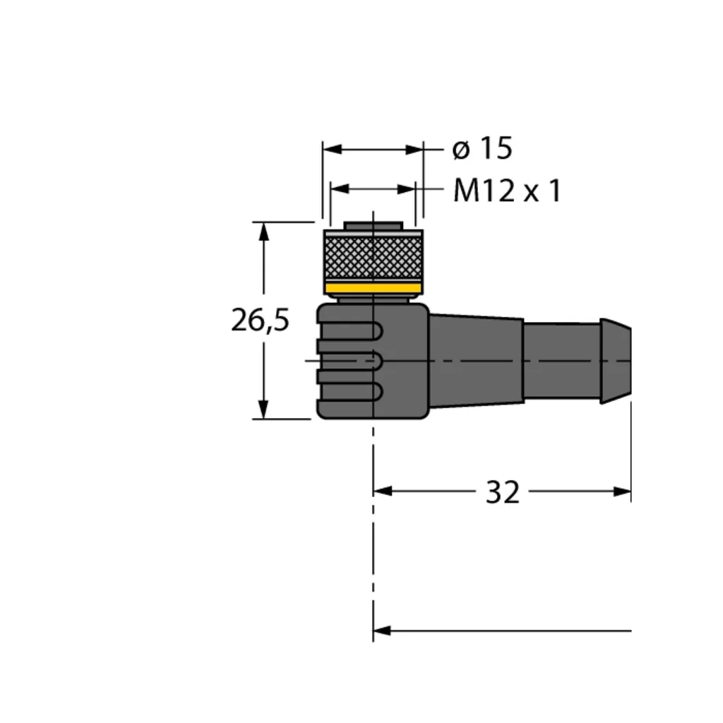 Turck 6625520 WKC4.5T-10/TXL - Cavo M12 5 poli 10m PUR in Offerta