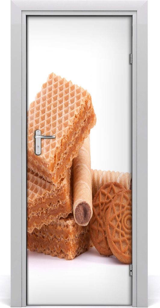 Tulup Türaufkleber 75x205 cm Dekorative Aufkleber Selbstklebend Wasserdichte Tapete Abnehmbar Schlafzimmer Wohnzimmer Wohnkultur - Kekse