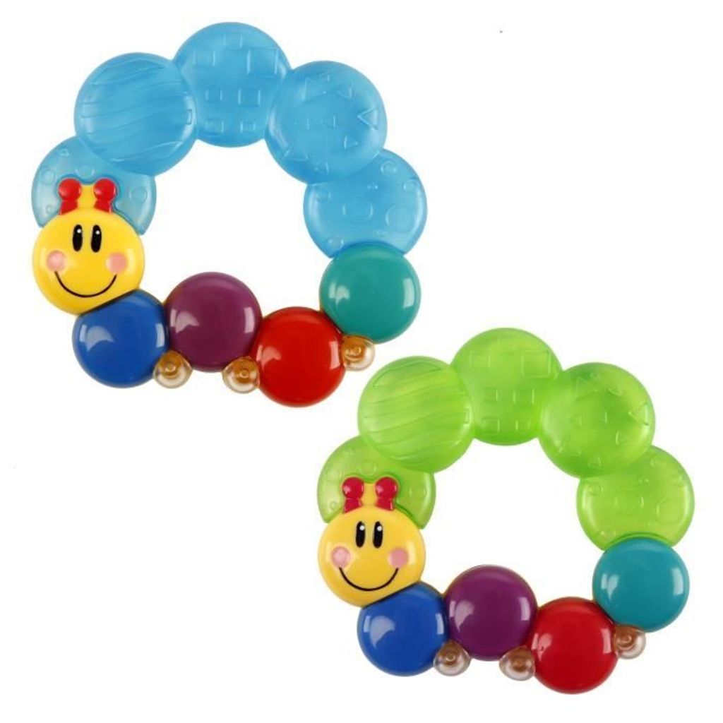 ORBICO 10573 Baby Einstein Raupe Beißring Rassel MIX Produktbild 