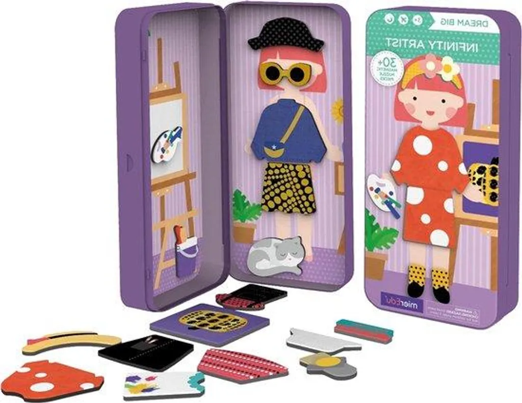 Jeu magnétique éducatif : activité de voyage pour motricité et calme
