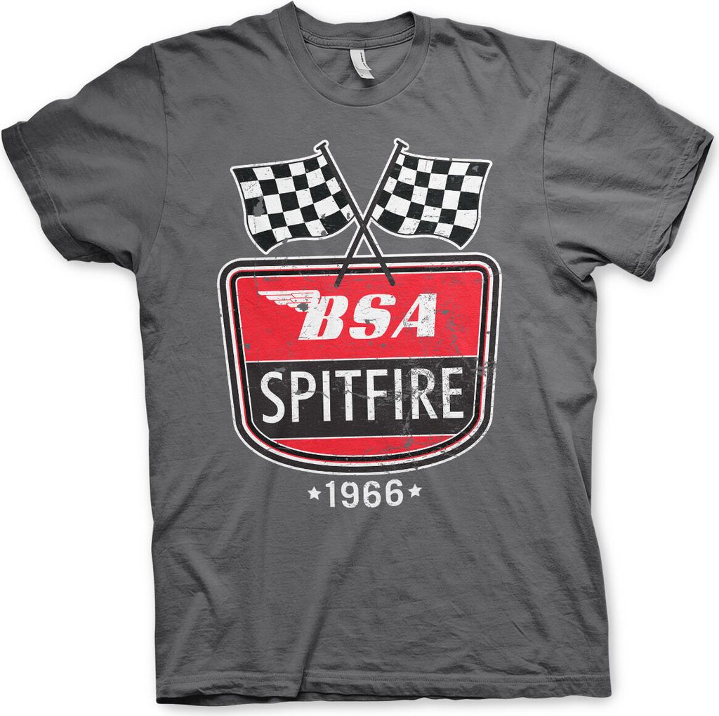 BSA Spitfire 1966 T-Shirt - XX-Large - DarkGrey