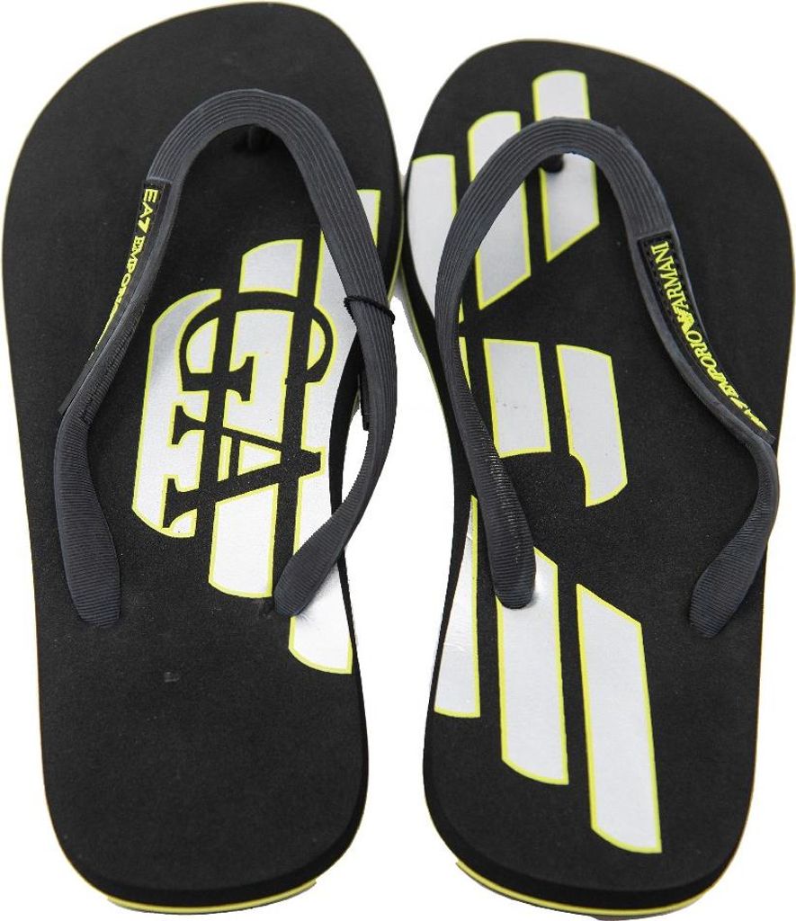 Flip Flop Man Meer oder Pool EA7 EMPORIO ARMANI Artikel 905003 6P295, ITA 39 - UK 6 - USA 6,5 - CN 253, Gomma 100%