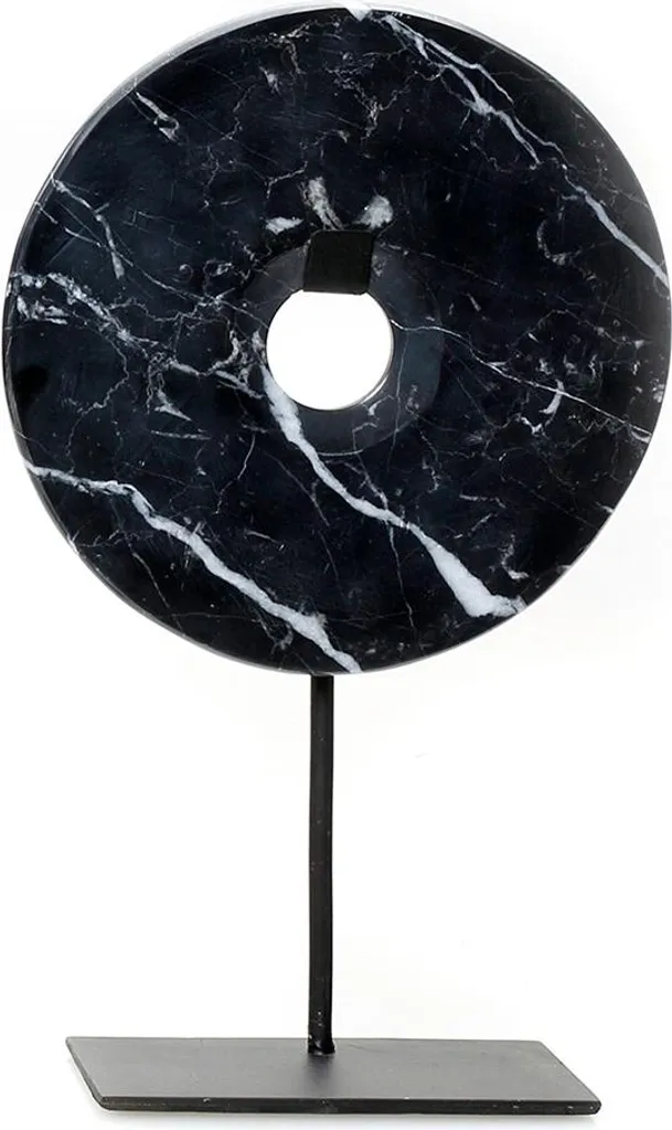 Décoration de table marbre noir 20x9x35cm - Idée cadeau luxe