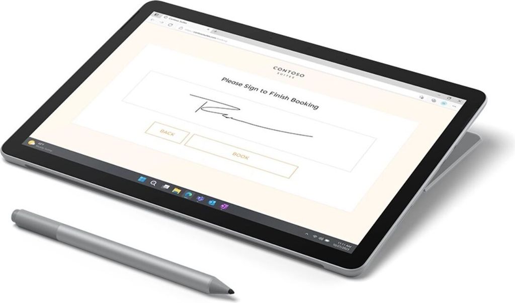 MICROSOFT XIM-00004 Surface Go4 Intel N200 26,67cm 10,5Zoll 8GB 256GB W10P Platinum XZ/NL/FR/DE/IT/PL
