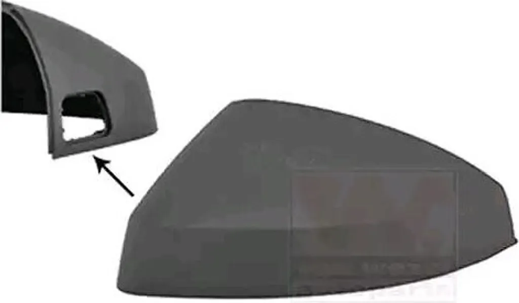 Cache rétroviseur gauche VAN WEZEL 0335843 pour Audi A3 Sportback