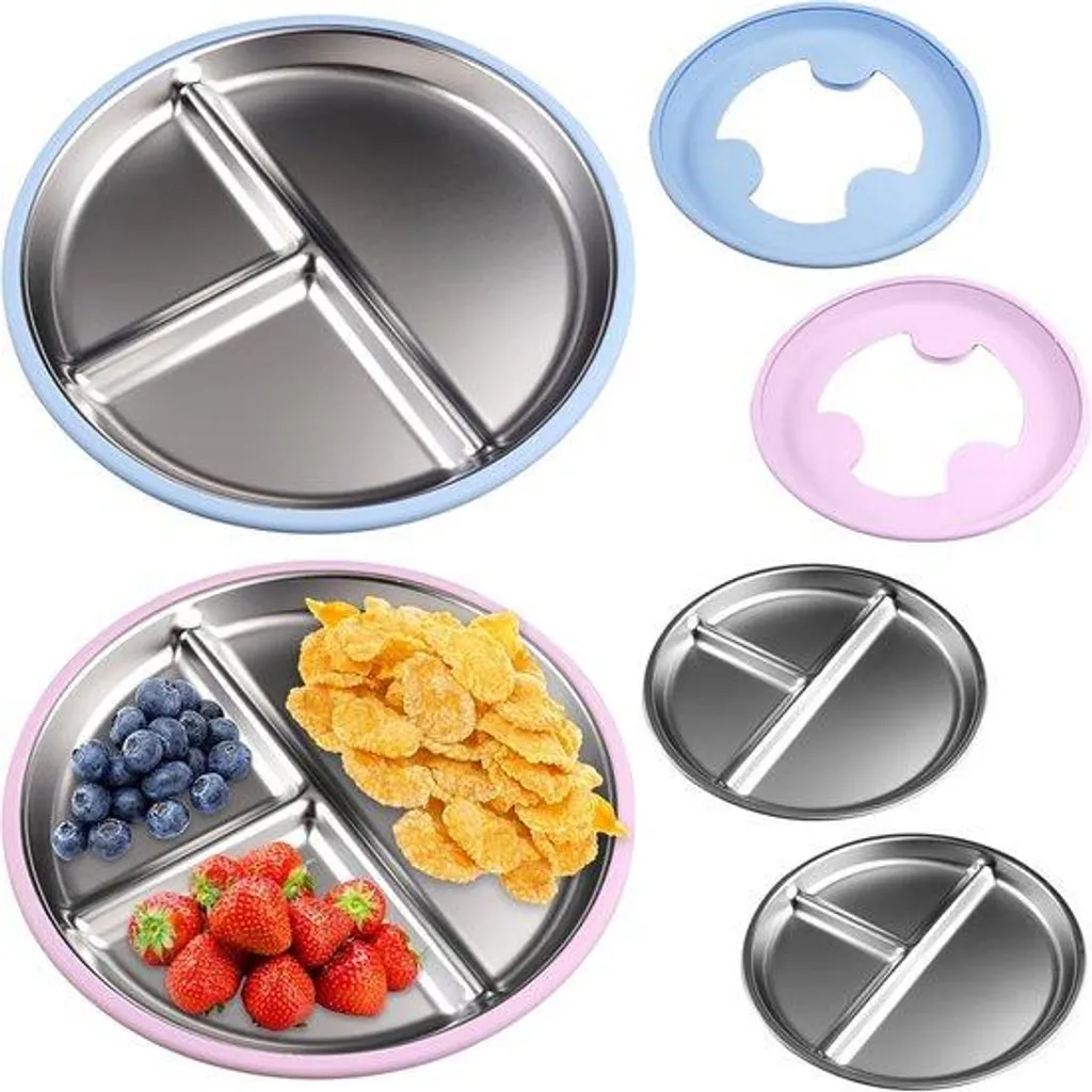 Baguettes enfant sans BPA antidérapantes bleues 23 cm faciles à nettoyer