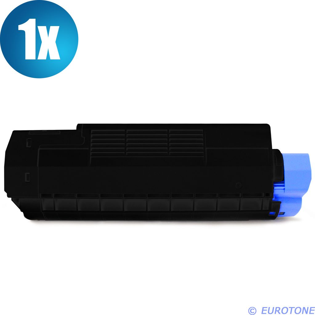 1x Eurotone Toner Alternative für OKI 42804515 Blau Cyan
