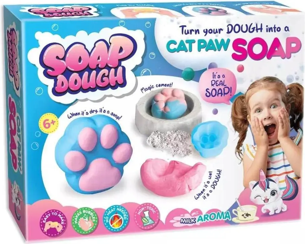 Kit Savon Patte de Chat : moules silicone et base naturelle haute qualité