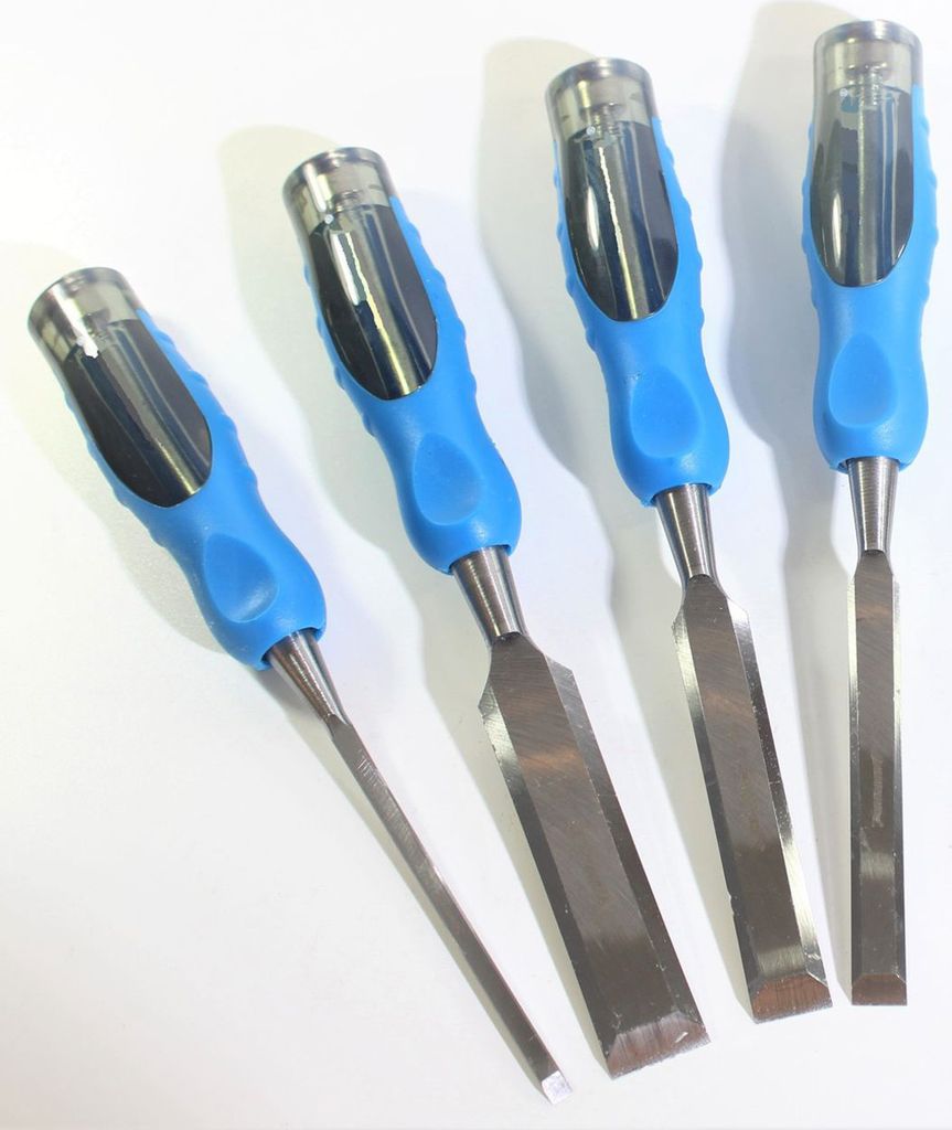 4 Profi-Stechbeitel-Satz Stecheisen Beitel H...